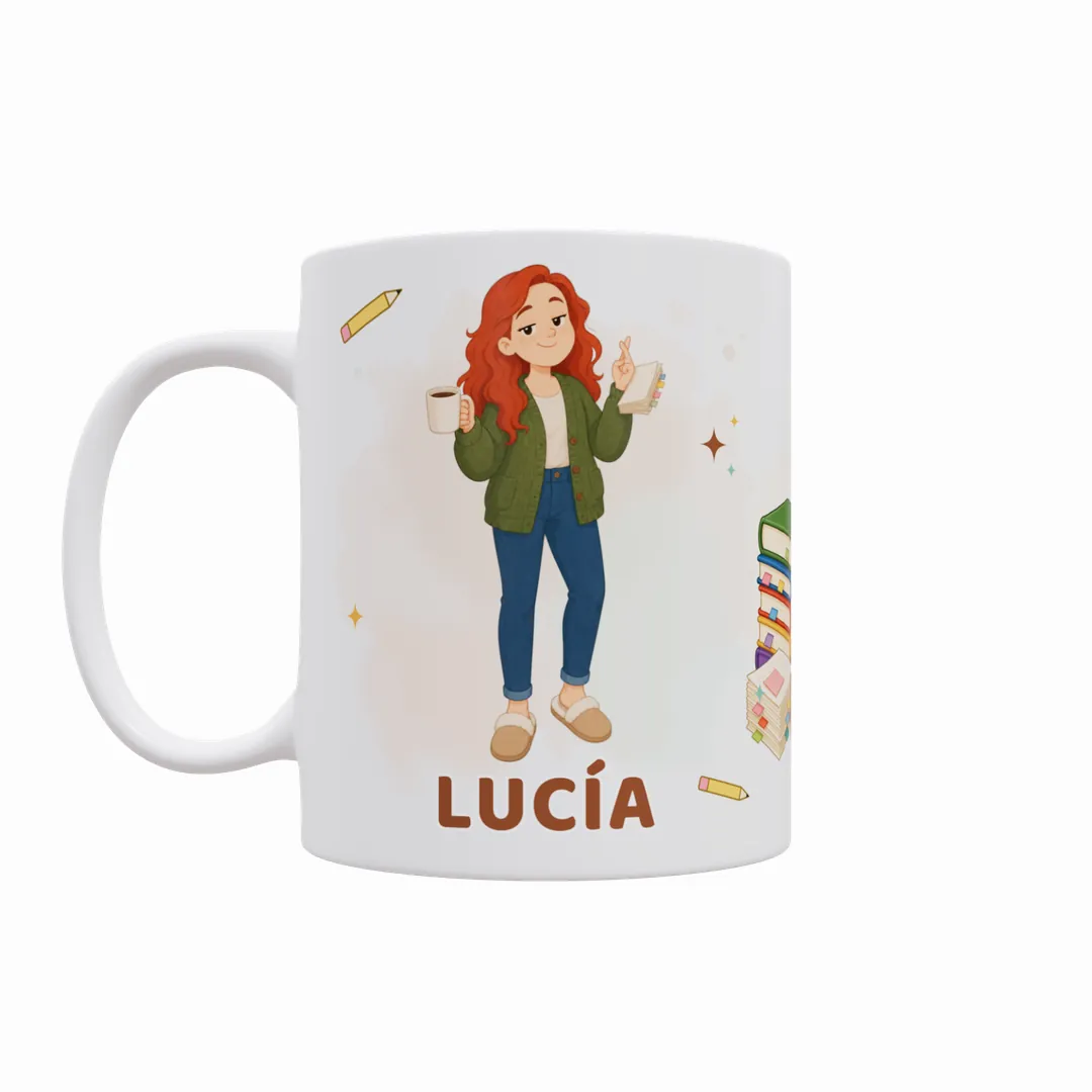 Taza Temario, Café y Fe con Nombre (Varios Modelos) - 5